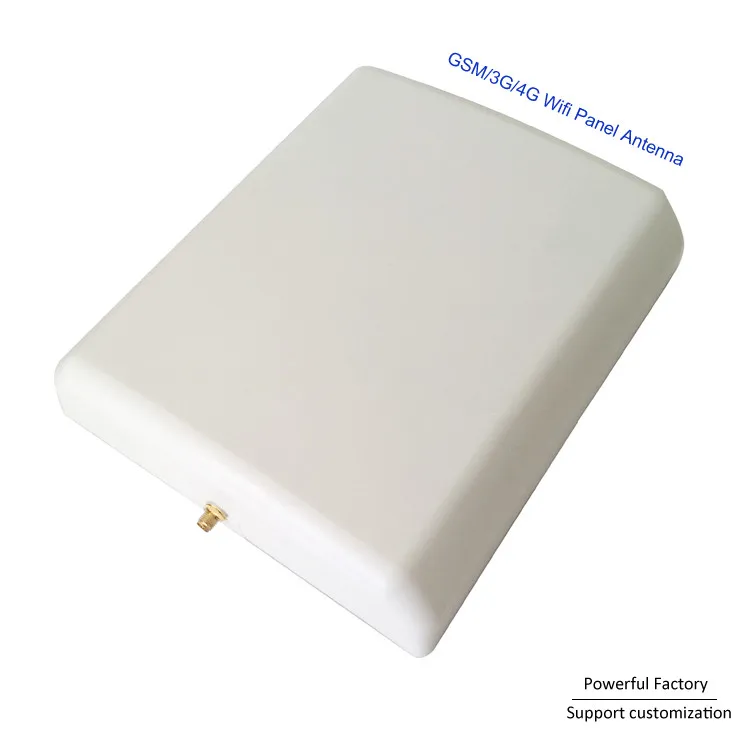 

LTE 4G GSM 3G Panel Antenna 14DBI Indoor Directional 698-2700MHz SMA Connector