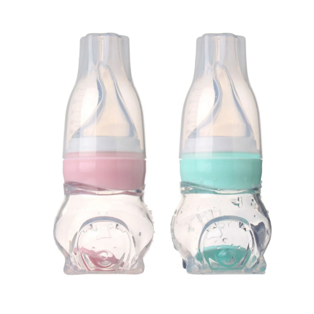 

2 Colors Comfortable Soft Baby Medicine Feeder With Scale Kids Babies Feeding Pacifier Infant Nipple Necessary For Newborn
