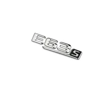 ABS Plastic Car Trunk Rear Letters Badge Emblem Decal Sticker for Mercedes Benz E63s AMG Sport