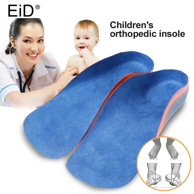 EID Children Kids Eva Orthopedic Insoles Children Flat Foot Arch