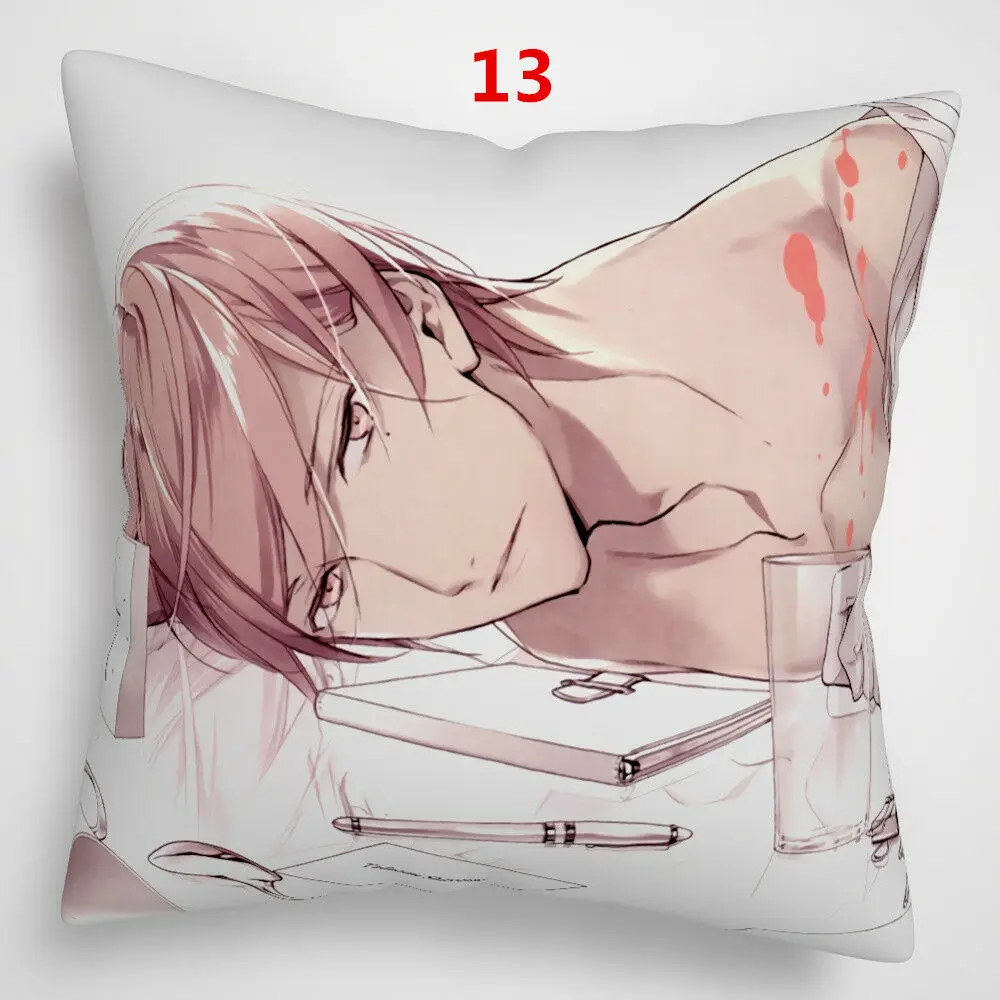 Аниме Манга 10 штук десять YAOI BL наволочка Подушка Fanart чехол для