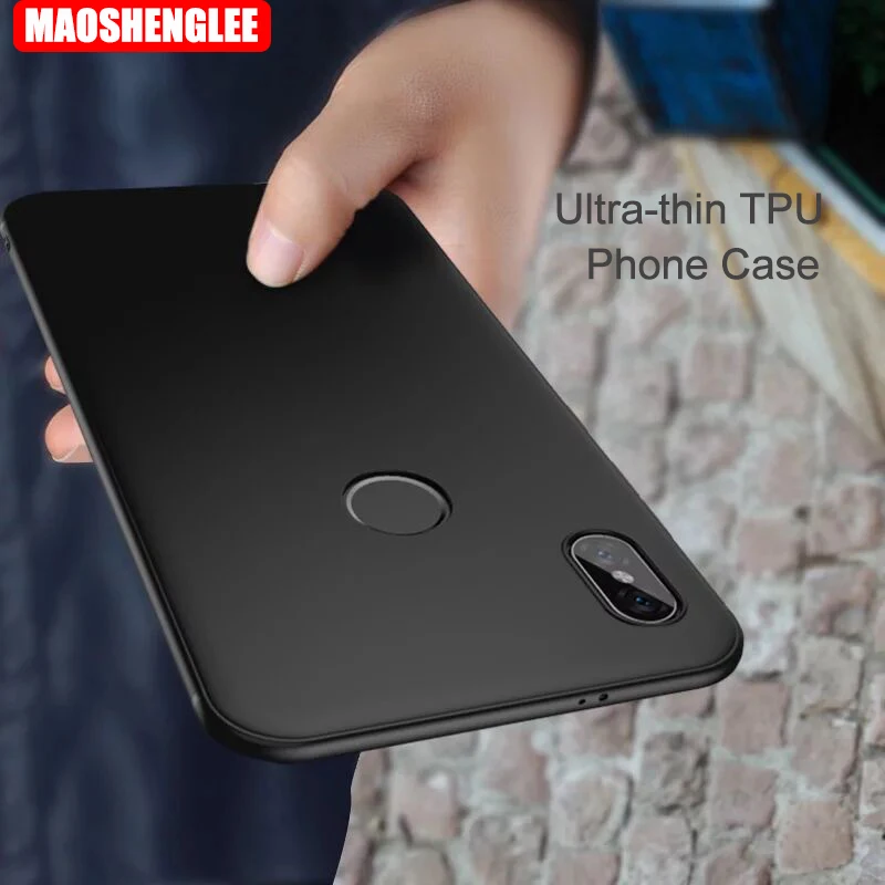 Ультратонкий чехол из ТПУ для Xiaomi Redmi Note 4 4X 5 Pro мягкие силиконовые чехлы задняя