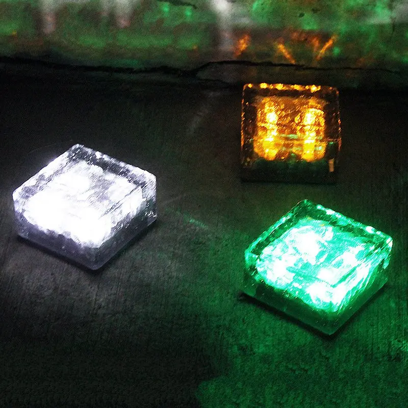 

Solar Aquarium crystal decoration energy saving lamps landscape lighting 4 LED home decoration buried ice lights waterproof lamp