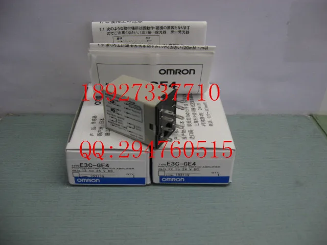 

[ZOB] 100% brand new original authentic OMRON Omron proximity sensor E3C-GE4 2M factory outlets