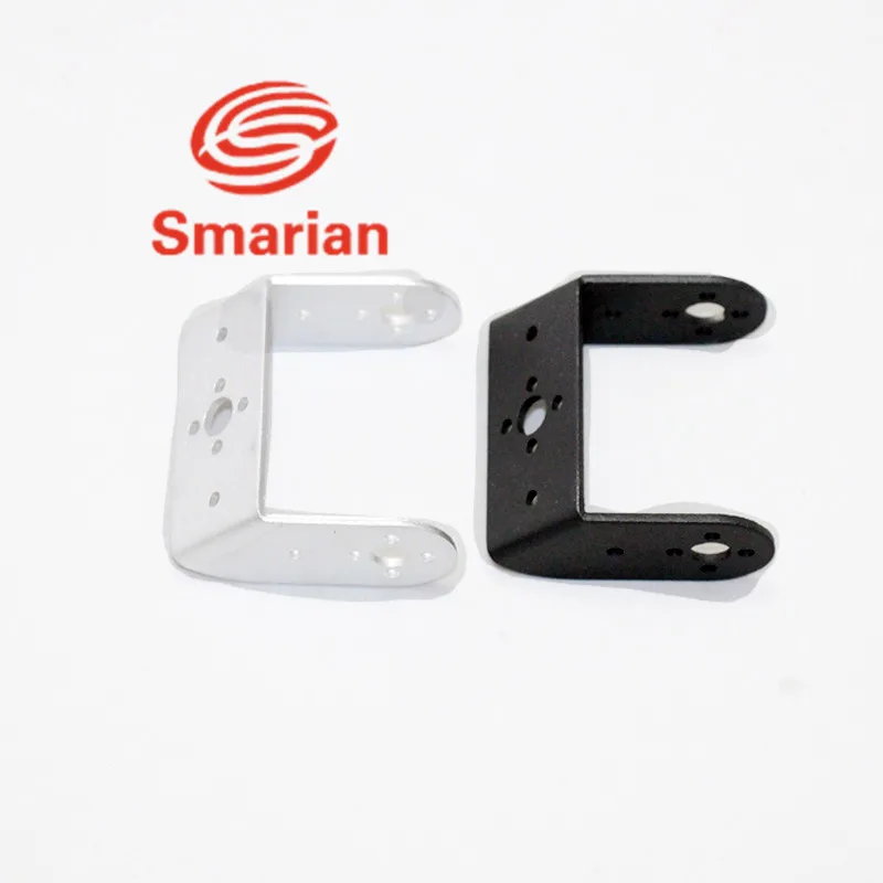 Наклонный u образный кронштейн для Arduino с поворотным креплением и сервоприводом