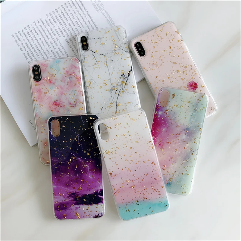 

Summer small fresh creative mobile phone case for iphone X XR XS MAX for iphone 6 6S 7 8 PLUS anti-fall fashion cute shell