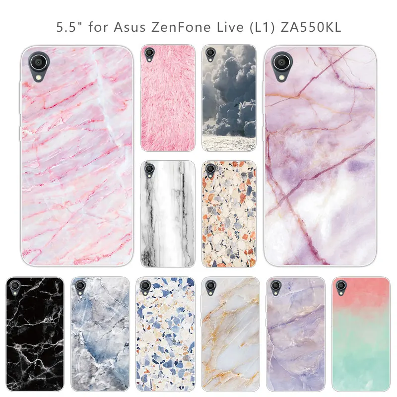 Чехол для телефона Asus ZenFone Live (L1) ZA550KL футляр с камнями мягкий TPU L1 задняя крышка