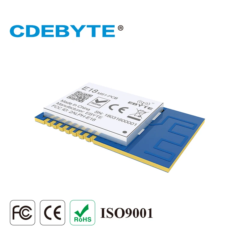E18 MS1 PCB Zigbee IO CC2530 2 4 ГГц 5 МВт антенна IoT uhf сетевой беспроводной трансивер