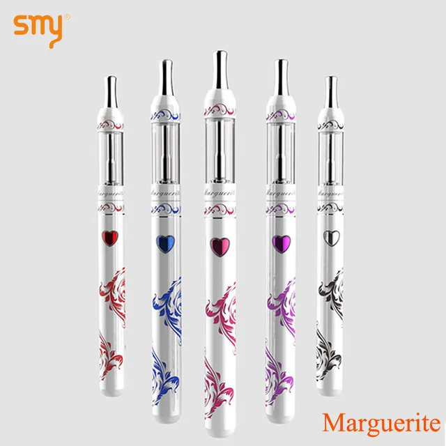 Электронная Сигарета Жидкостью Vape Перо Комплект Электронных Кальян SMY Маргарита Женщин Электронная сигарета Испаритель Жидкостью Vape Комплект Леди e-сигареты X2021