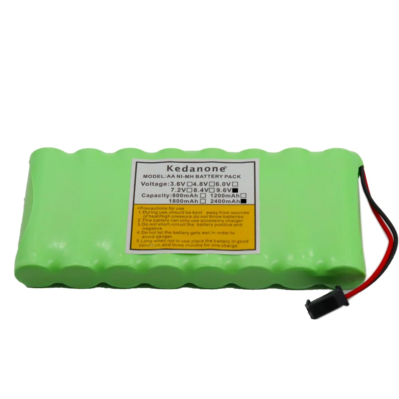 2400 mah Ni-MH 9,6 V AA Аккумуляторная батарея для rc-вертолет на радиоуправлении игрушки светодиодный свет беспроводной телефон штекер SM