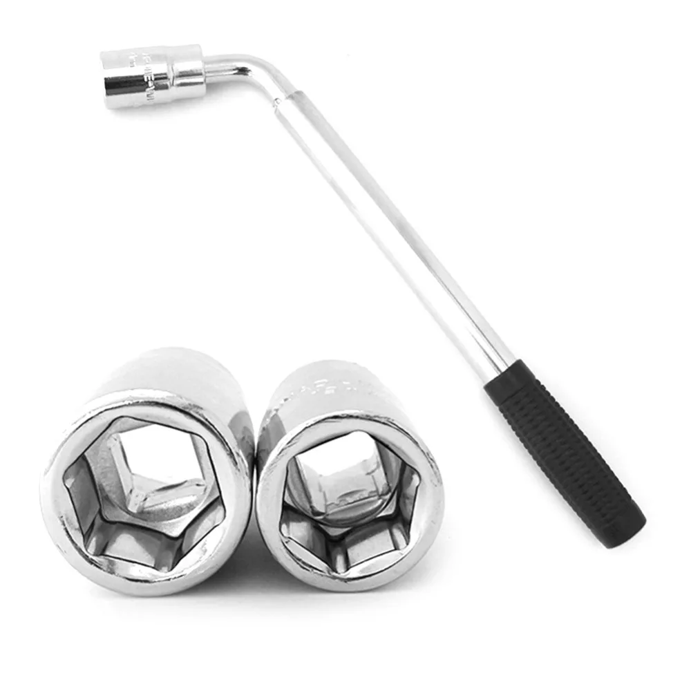 Car Wrench Retractable Tire Sleeve Screw 17/19/21/23mm Socket Tyre Nut