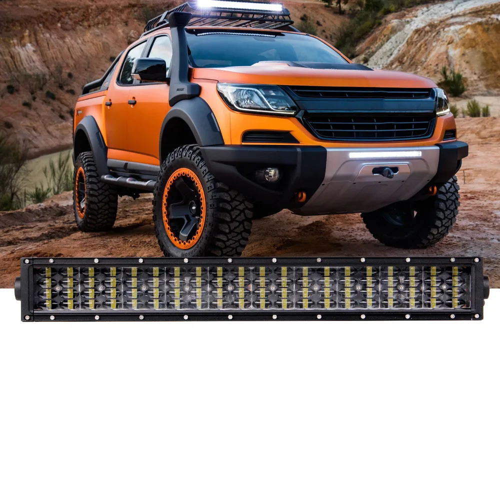 

21.5" 32" 42" 52" Curved LED Work Fog Light Bar Combo Truck Driving Off-road ATV Auto Car Led Light Bar Work Lamp Driving Lights