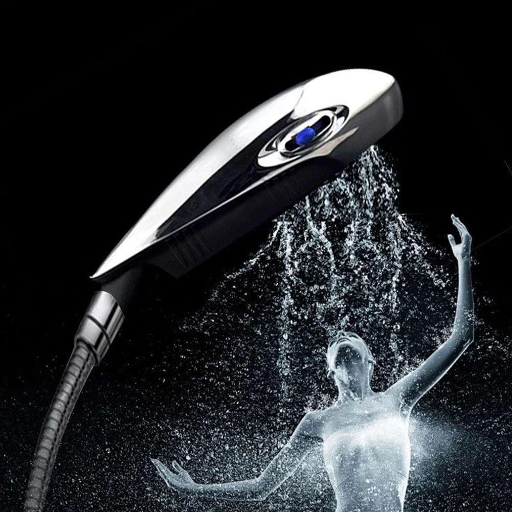 Универсальная насадка для душа Bionic Dolphin дизайн гальванический ABS Дождь душ Ручная фиксация ванная, насадка для душа