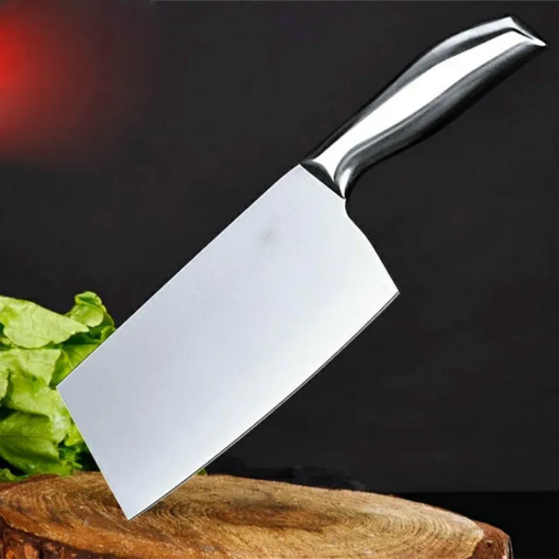 koohoo 3CR13 Stainless Steel 7 inch Cleaver Knife Heavy Duty High Quality Professional Chinese Kitchen Knife Chef Knife