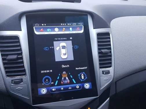  32G ROM pantalla Vertical android 90 sistema coche gps reproductor de radio de vídeo multimedia en 