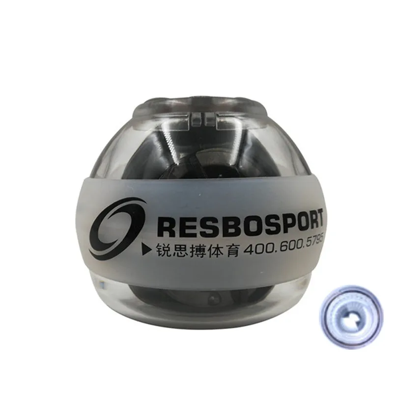 12000 RPM 30LBS LED Power Wrist Strengthener Ball Gyroscope Power PVC Forearm Speed Counter Hand Spinner Force Ball 6 Color E
