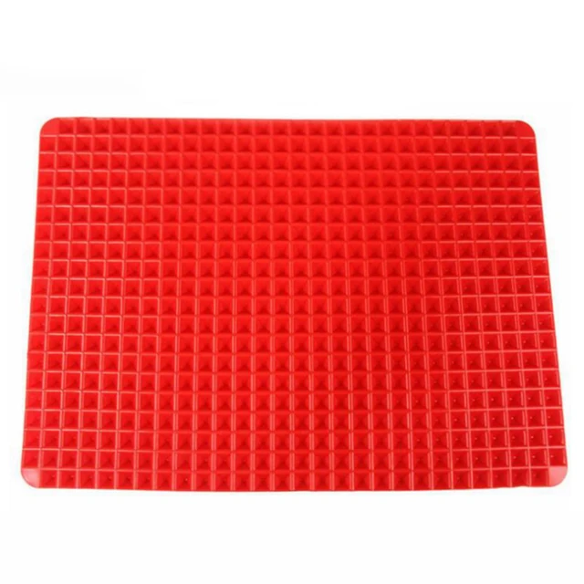 1Pcs Silicone Barbecue Pad Microwave Oven Baking Mat Nonstick Pan
