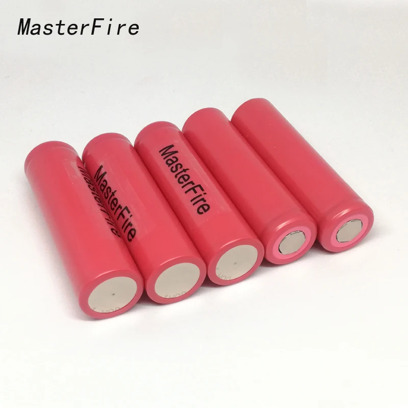 MasterFire 6 шт./лот новый оригинальный аккумулятор для Sanyo UR18650w2 3 В 7 в перезаряжаемые