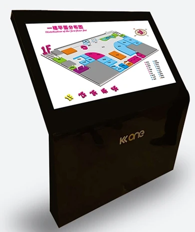 

32 42 47 55 65 inch shopping mall guide system touch interactive 3D maps signage