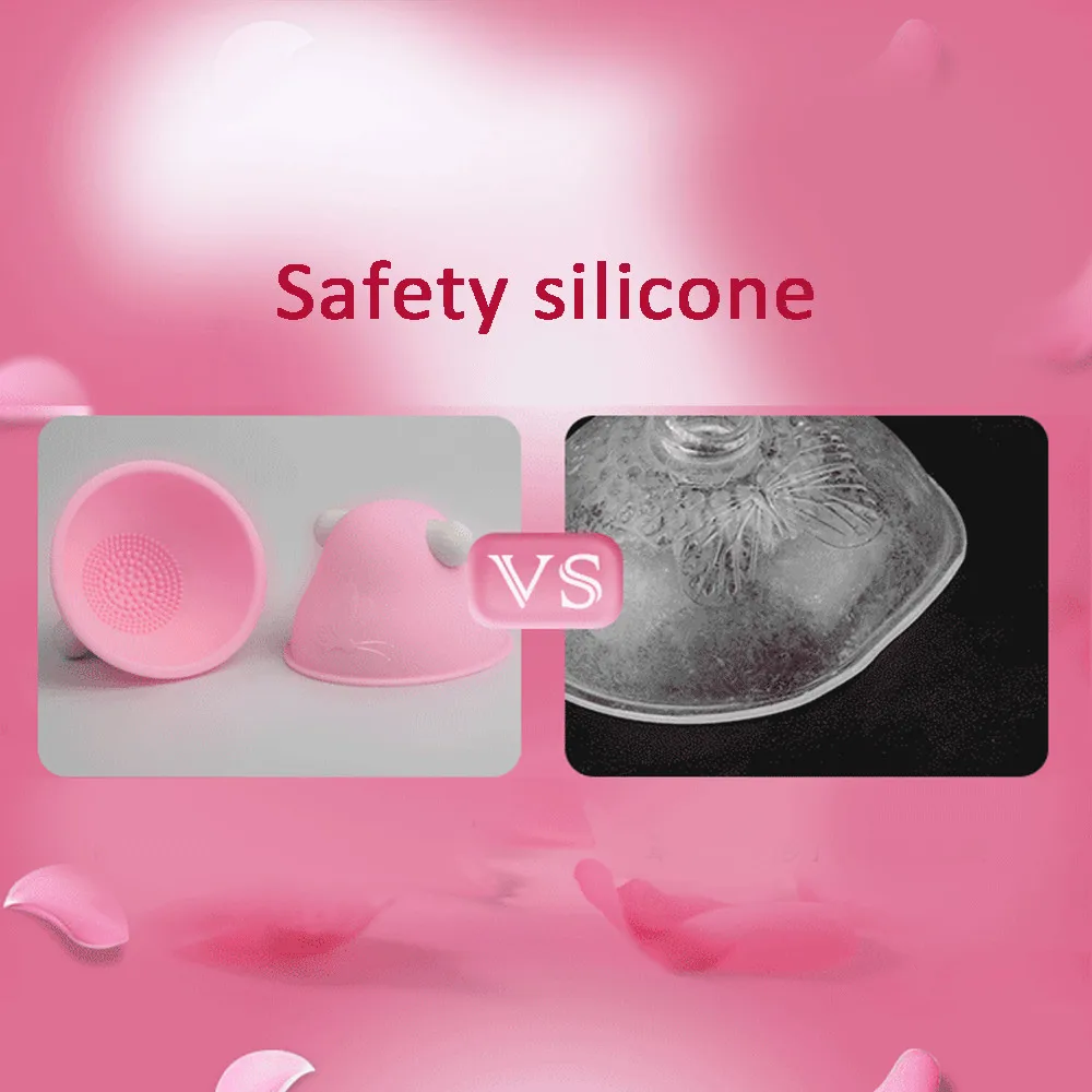 1 Pair Nipple Stimulation Vibrator for Women Breast Enlarger Lactation Massager Bullet Vibrator Sex Toys For Women Sex Products (9)