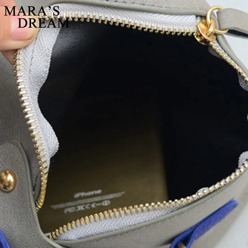 Mara's Dream маленький кошелек, сумка с бахромой, Женский кошелек, женские клатчи, повседневные, треугольные, с эффектом потертости, одноцветная, мини кожаная сумка на плечо