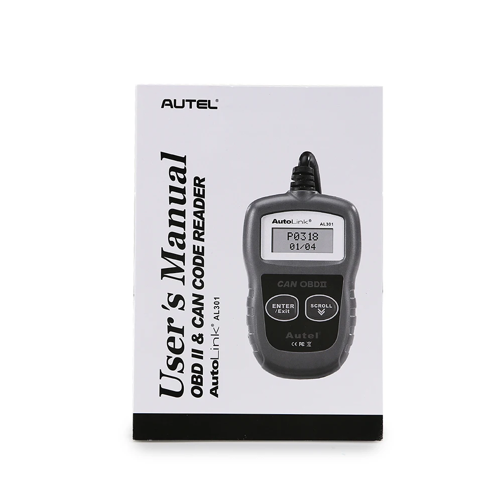 Autel AutoLink AL301 OBDII OBD2 CAN Code Reader Scanner Auto Fault obd2 Diagnostic Scan tool