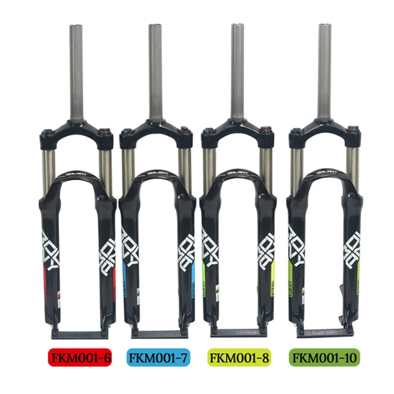 

2019 New Bike Fork 26/27.5/29er MTB All Aluminum Alloy Mechanical Fork Suspension Spring Fork Damping Bicycle Part Accessories