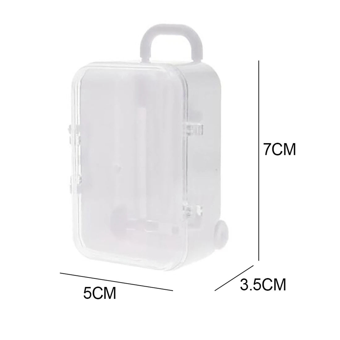 

mini roller travel suitcase candy box personality creative wedding candy box luggage trolley case candy toy small storage box