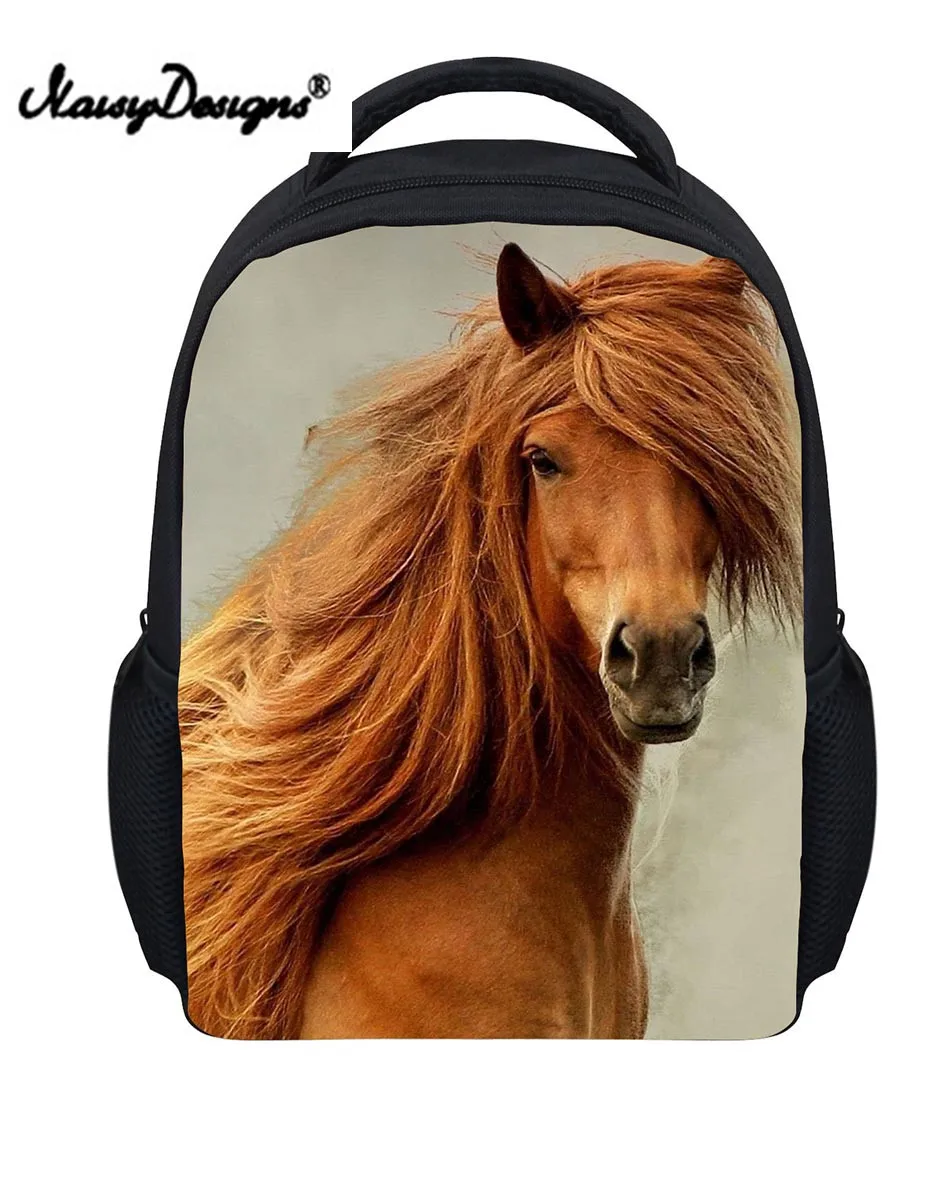 Noisydesigns Women Top handle Bag Horse Print Shoulder Bag for Teenager