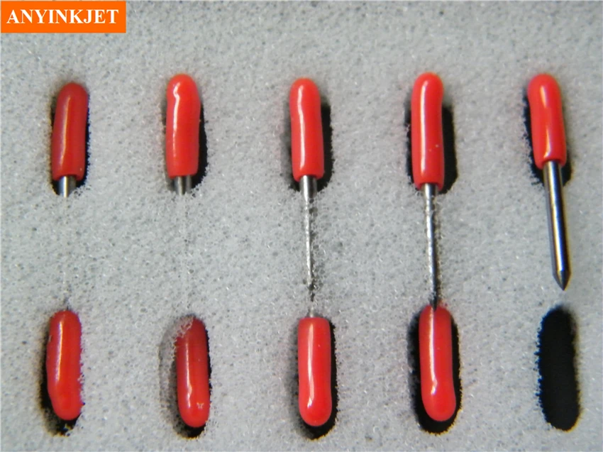 

10 pcs 60 Degree Big graphtec CB15U Plotter Blades Needle Knife Blade Lettering knife for Graphtec cutting plotter vinyl cutter