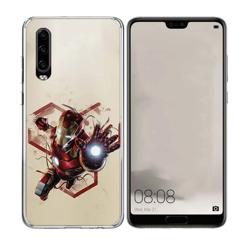 ТПУ силиконовый чехол для телефона huawei mate 10 20 Pro Lite 20X S RS Y5 Y6 Y7 Y9 2019 Prime