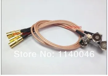 

SMB 50 ohm RF cable test lines Inch F male to SMB signal line cable set-top box F revolution SMB