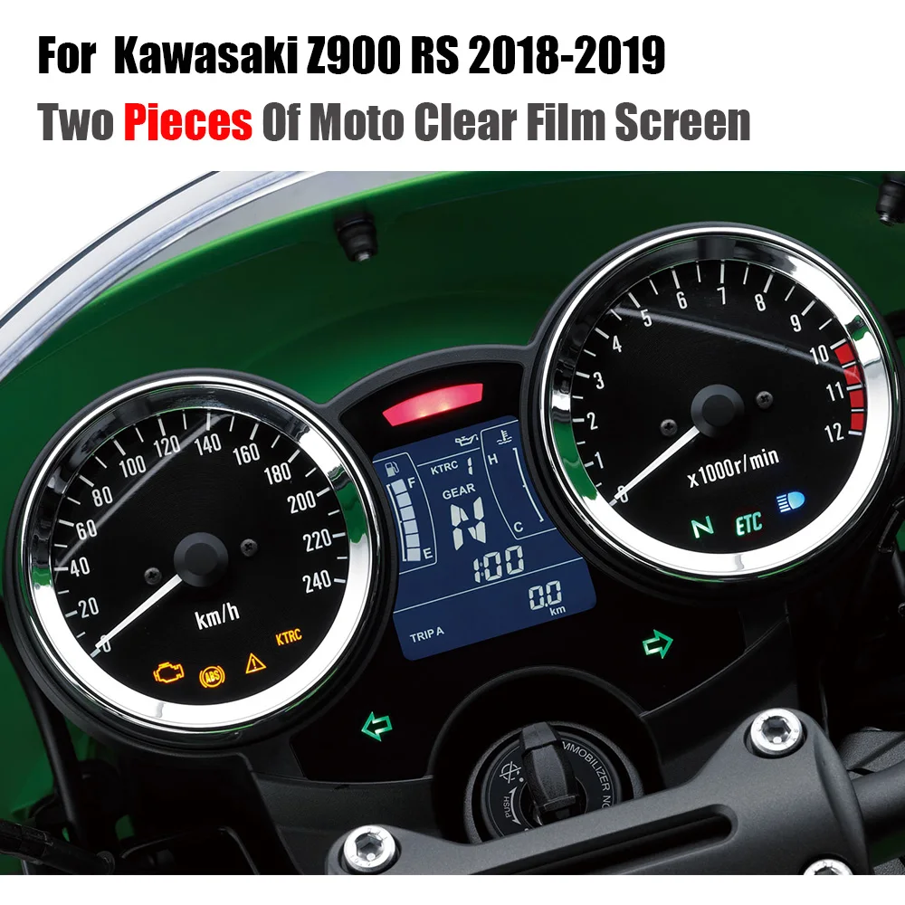 Защитная пленка от царапин Cluster защитная из ТПУ для Kawasaki Z900RS Z900 RS 2018 2019|Накладки и
