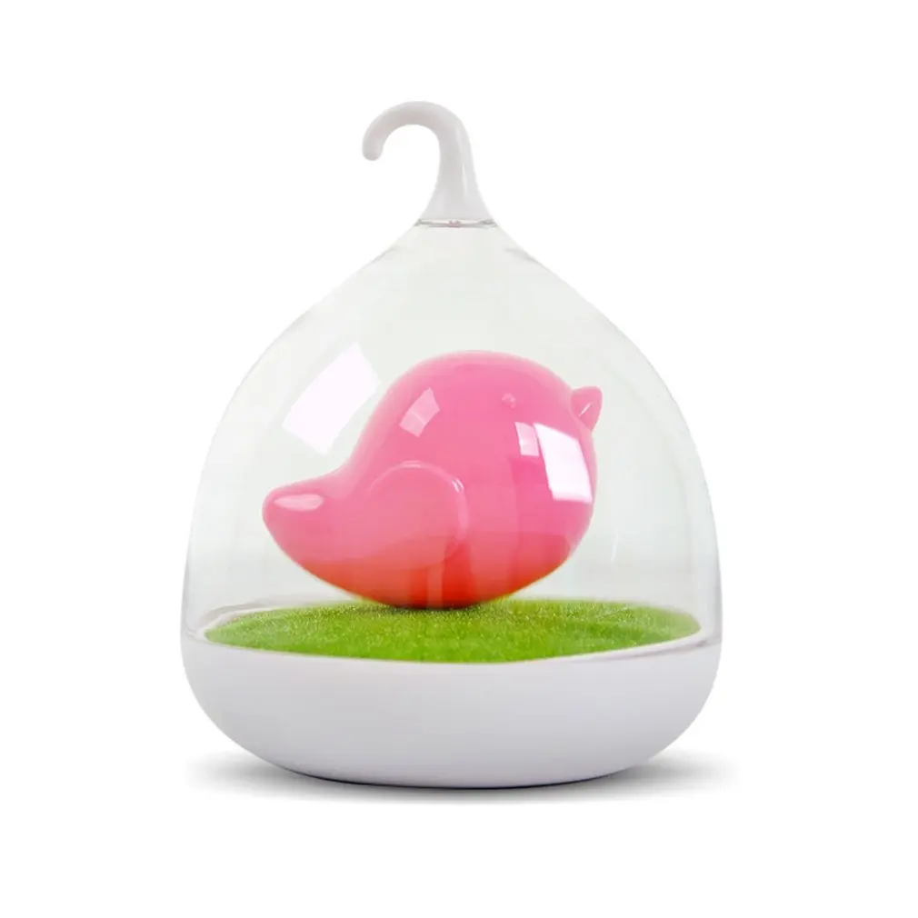 

Micro Landscape Night Lamp Cute Bird Light For Bedroom Baby Sleep Dimmer Touch Sensor Home Atmosphere USB LED Light