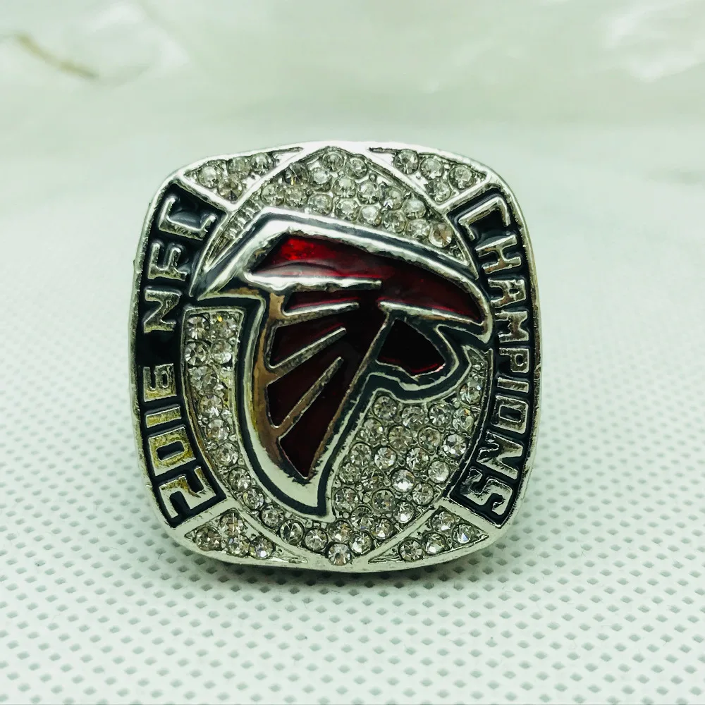 

new arrival NFC 2016 ATLANTA FALCONS championship rings replica MATTRYAN solid ring drop shipping