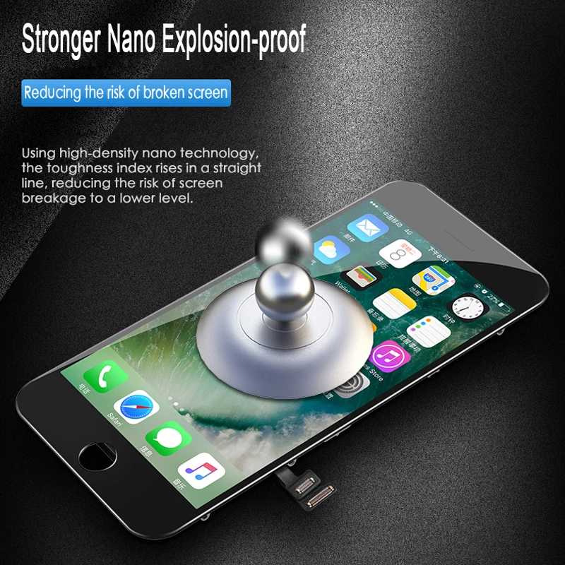 ЖК дисплей NOHON дигитайзер сенсорного экрана в сборе для iPhone 6 6S 7 замена панели 3D