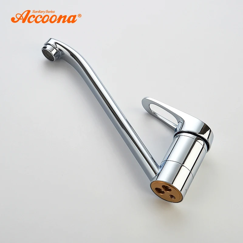 Accoona кухонный кран классический выдвижной Современный полированный
