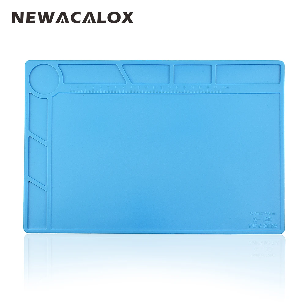 

NEWACALOX High Temperature Resistance Precision Maintenance Sil Icone Pad Size:34cm*23cm Environmental Protection Not Hardened