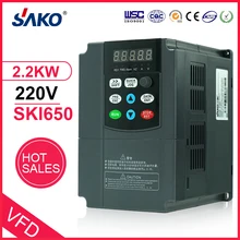 Sako 220V 2.2KW DC вход Солнечный фотоэлектрический сжатый водяной насос для бассейна преобразователь постоянного тока в переменный ток 3 фазы выхода