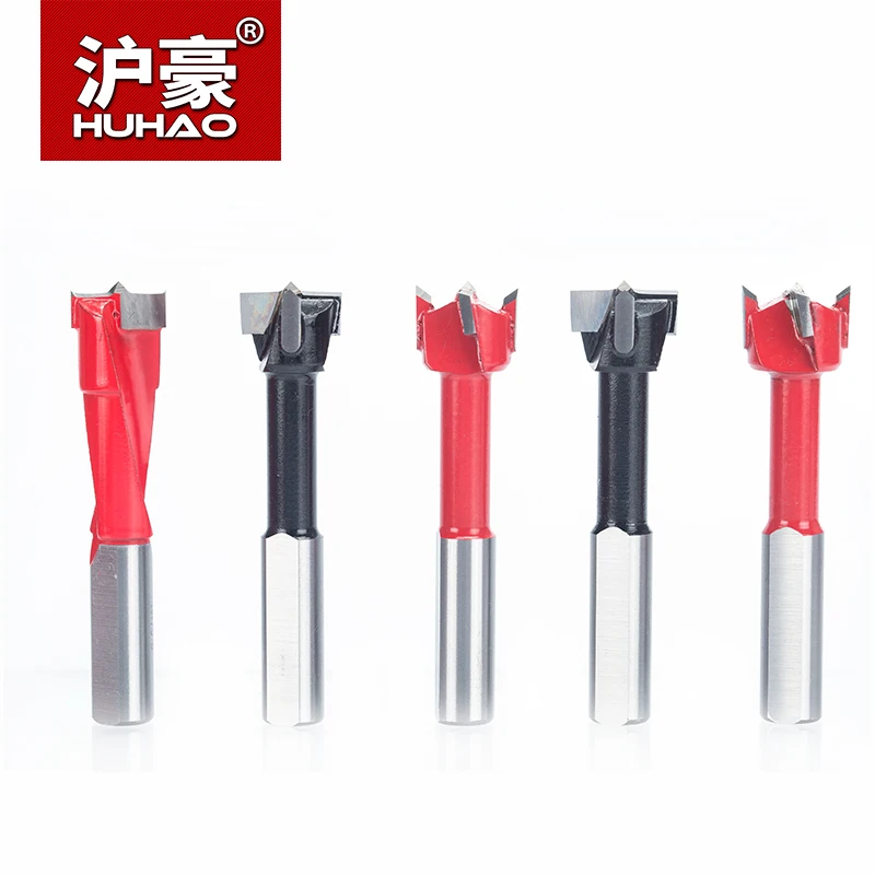 HUHAO 1pc Industrial Grade Wood Drill Bit 70mm Length Router Bits for