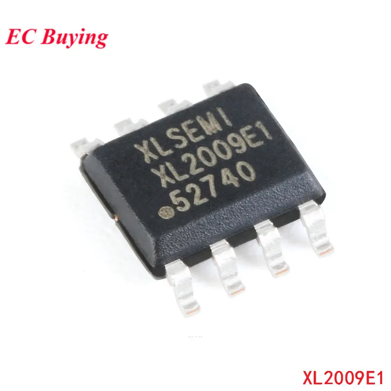 

10pcs Original SMD XL2009E1 SOP-8 Step Down DC Power Converter Chip Step-Down Chip 180khz Integrated Circuit