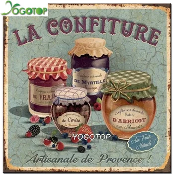 

YOGOTOP Diy Diamond Painting Cross Stitch " la confiture "Needlework 5D Diamond Embroidery Full Diamond Mosaic Decorative VD066