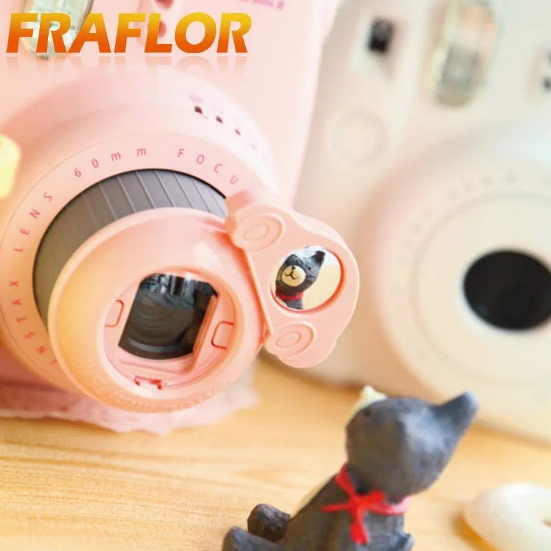 Fujifilm Instax Mini 7S 8 крупным планом объектив зеркало для съемки селфи мгновенной