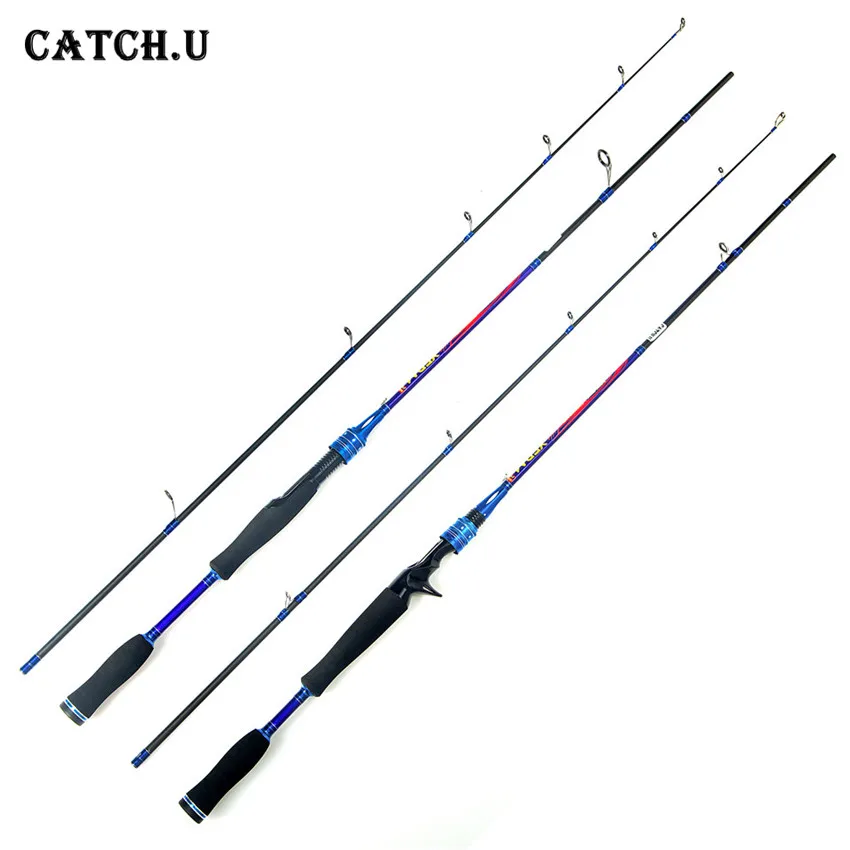 

Catch.U 2MM Casting Spinning Fishing Rods Telescopic Fishing Pole Spinning Fishing Rod Fast Action
