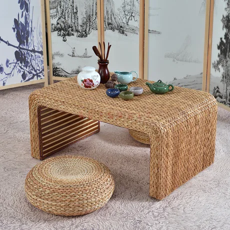 

Coffee Tables Living Room Furniture Home Furniture minimalist tea table basse desk individuales de mesa stolik Banana leaf woven
