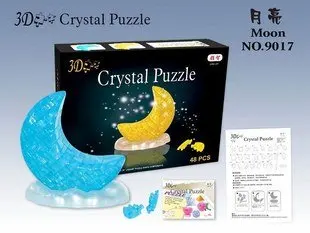 DIY игрушка для детей 3D Crystal Puzzle(Пирамида) Развивающие игрушки, фигурки