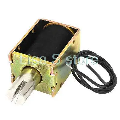 

DC 28V 1.21A 34.08W Pull Type 8mm 1000g Electromagnet Solenoid