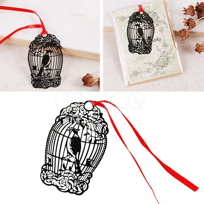

Retro Metal Bookmark Bird Creative Gift Book Magazine Label Mark Kid Reading