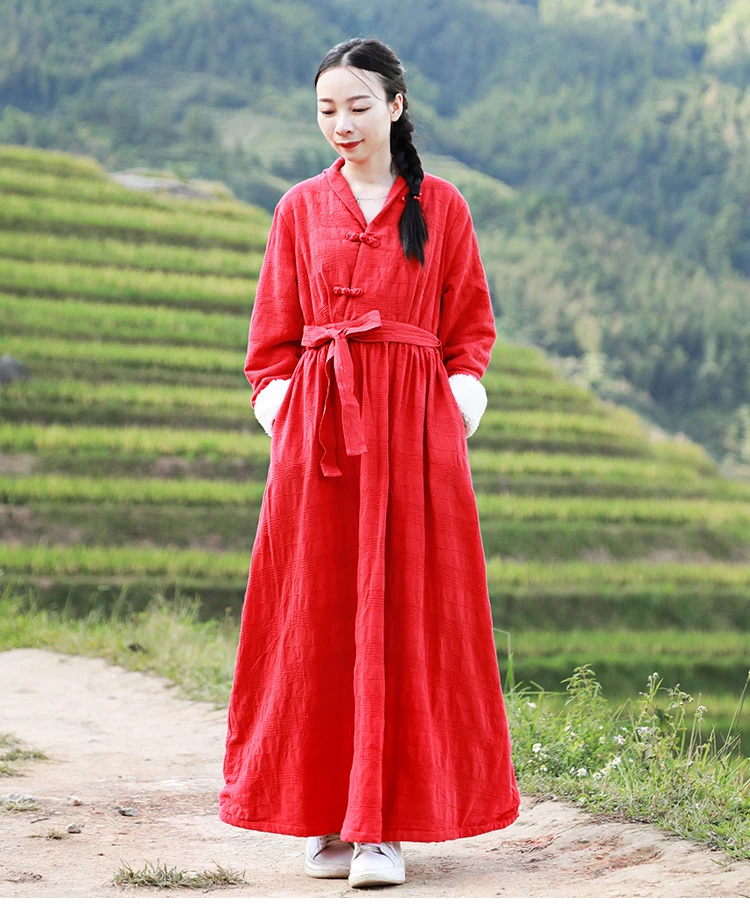 red winter dress (4)