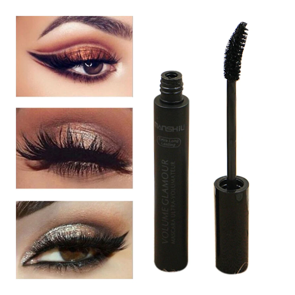

Lash Mascara Waterproof Curling Natural Eye Makeup Long Lasting No Blooming Extra Long and Thick Eyelashes Black Lash Mascara